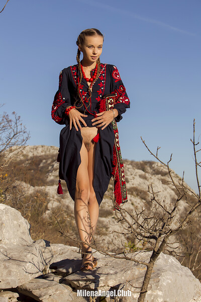 Milena Angel in Shambala from Boho Nude Art