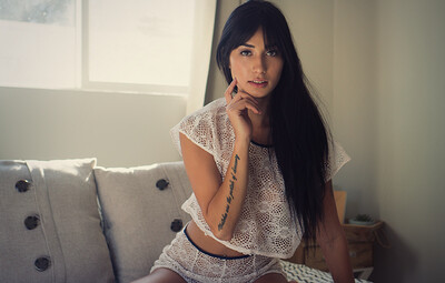 Taylor Choe in We take a Bite of Taylor from This Years Model