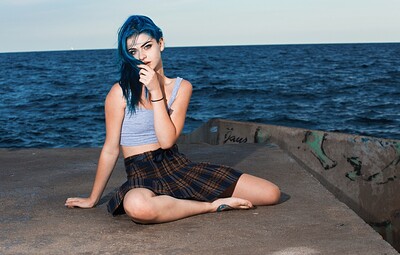 Ivy Blue in Ivy Blue By the Blue Sea from This Years Model