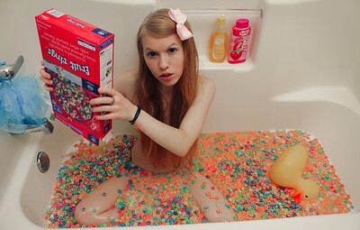 Dolly Little in Dolly Does Breakfast in Bath from This Years Model