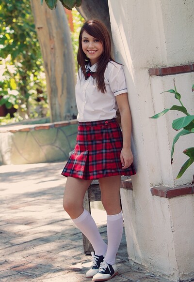 Marissa May in Marissa Is a real Catholic schoolgirl from This Years Model
