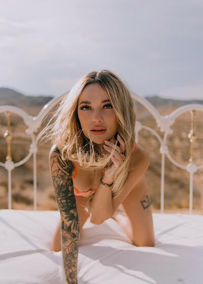 Junipr Keiko in Playboy set Desert Dream