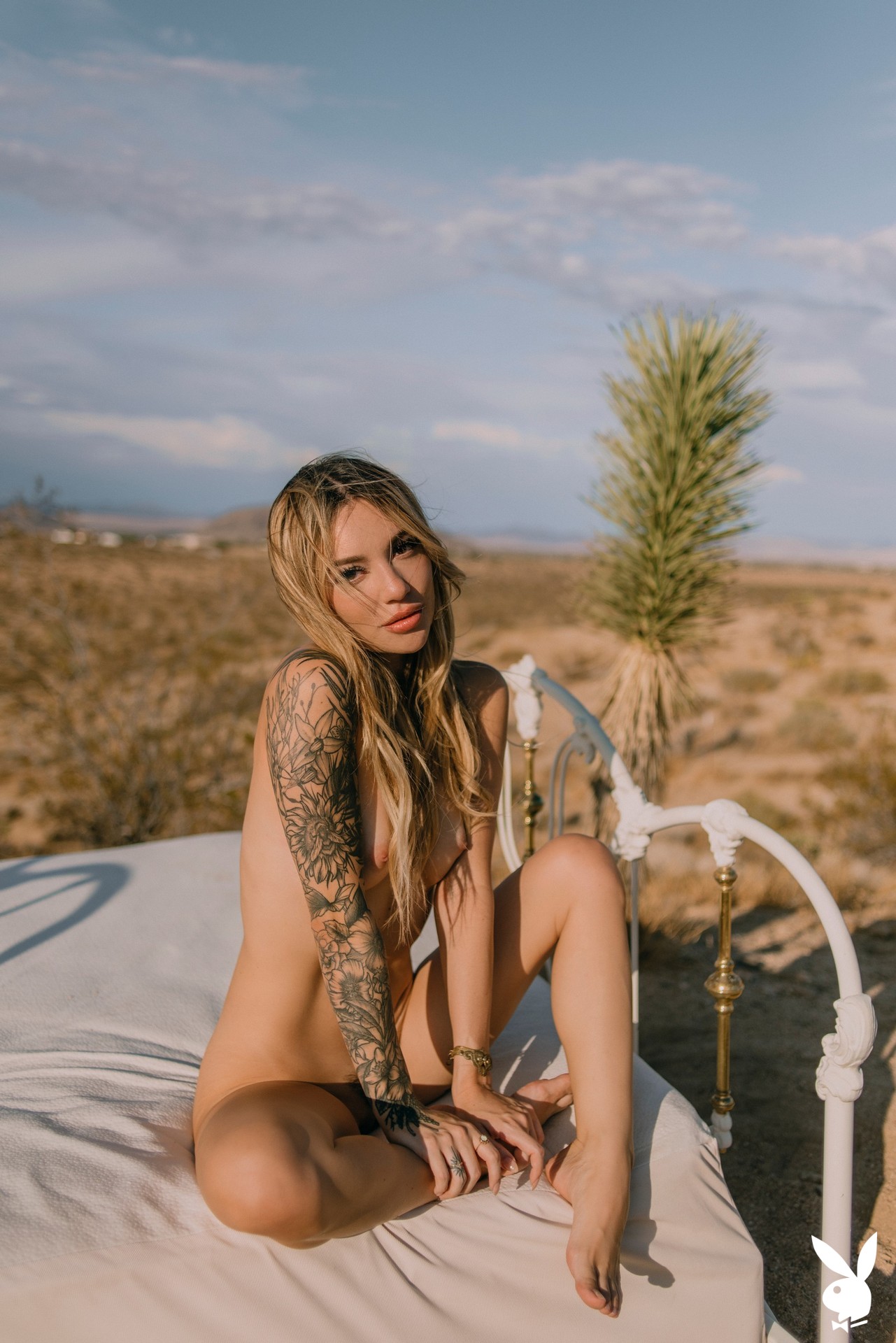 Junipr Keiko in Playboy set Desert Dream