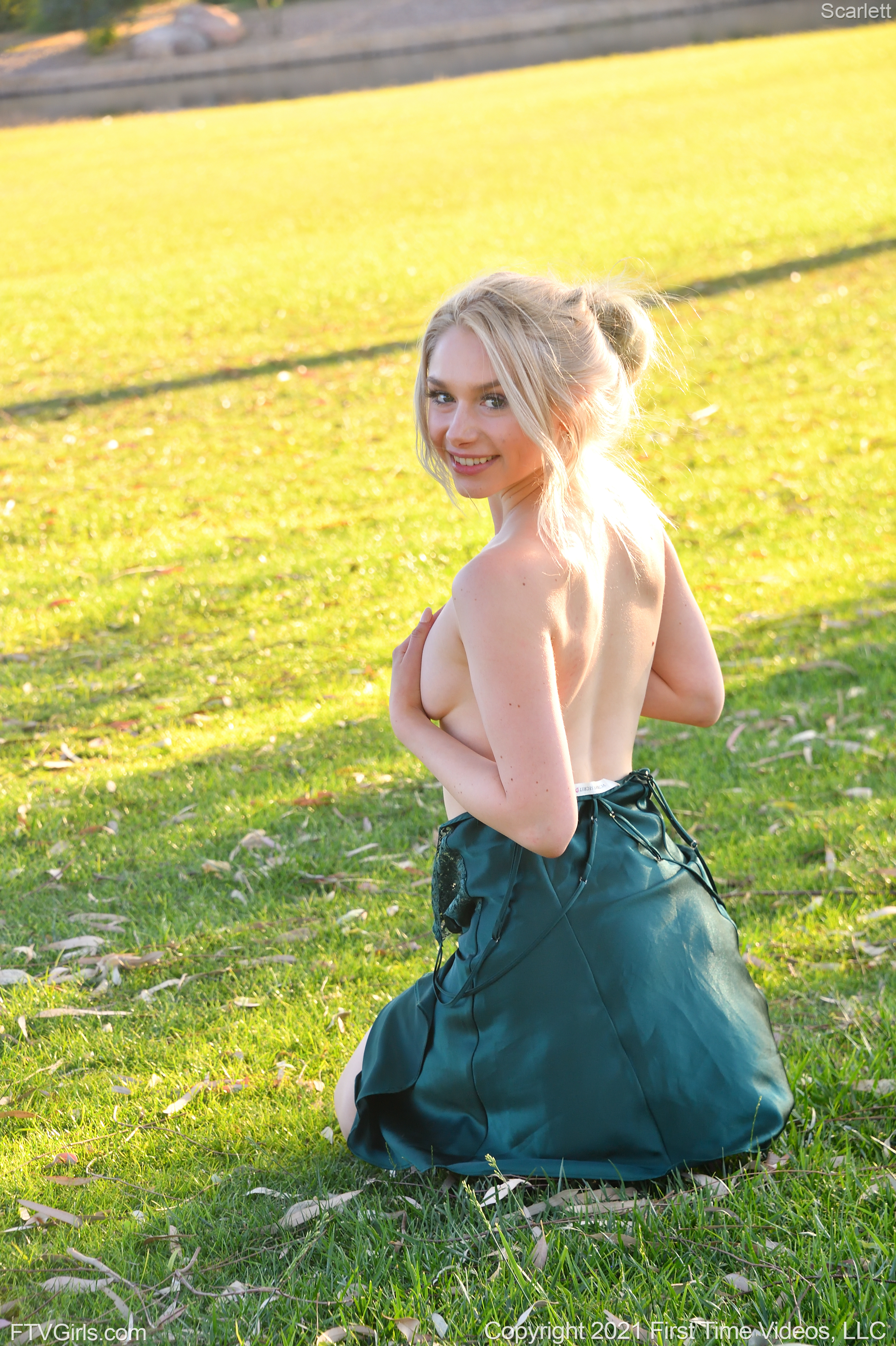 Scarlett in Ftv Girls set Pretty Green Girl