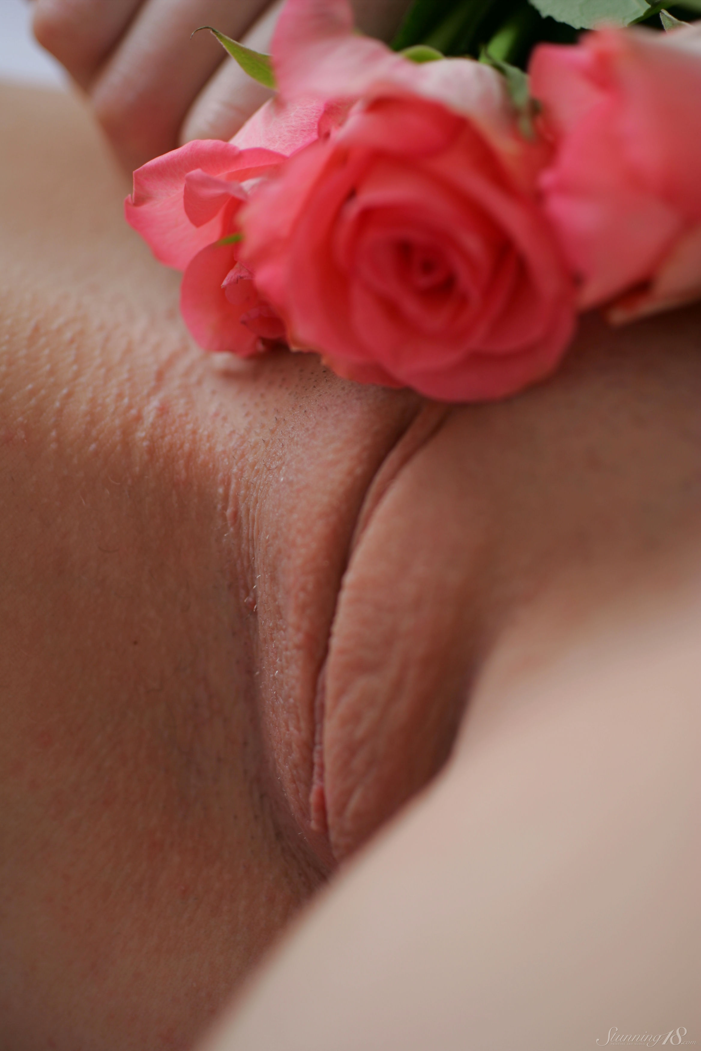 Sasha K in Stunning 18 set I Am Drowning In Flowers