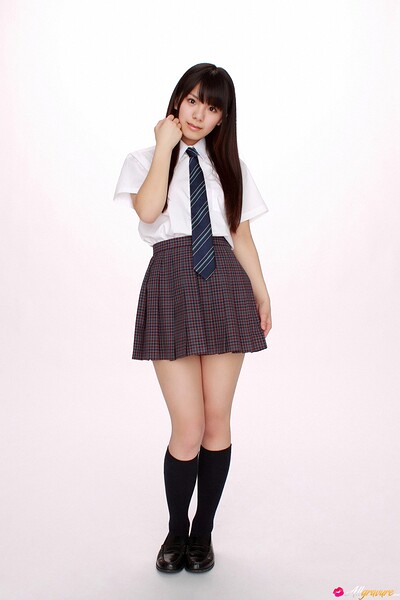 Mitsue Saito in Academy Shoot from All Gravure