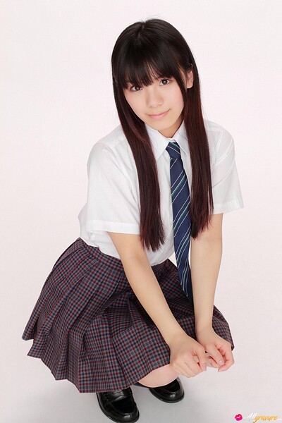 Mitsue Saito in Academy Shoot from All Gravure