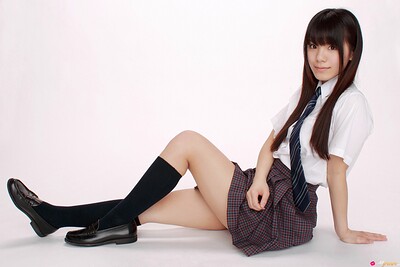 Mitsue Saito in Academy Shoot from All Gravure