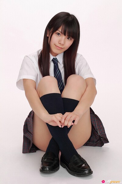 Mitsue Saito in Academy Shoot from All Gravure
