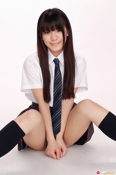 Mitsue Saito in Academy Shoot from All Gravure