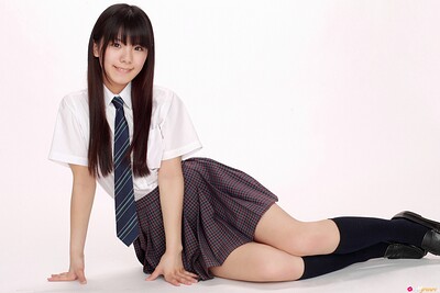 Mitsue Saito in Academy Shoot from All Gravure