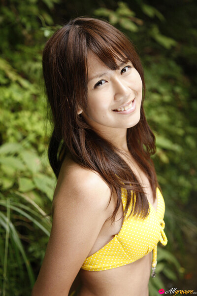 Okai Chisato in Outland Quest from All Gravure