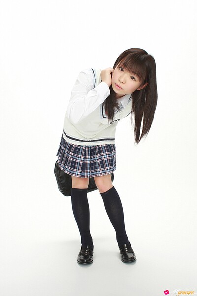 Riho Aitani in Pom Ponette from All Gravure