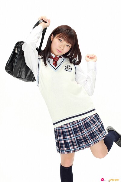Riho Aitani in Pom Ponette from All Gravure