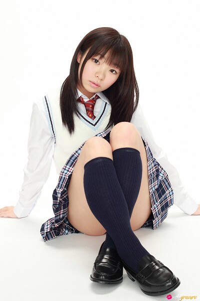 Riho Aitani in Pom Ponette from All Gravure