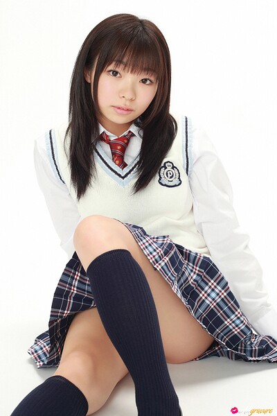 Riho Aitani in Pom Ponette from All Gravure