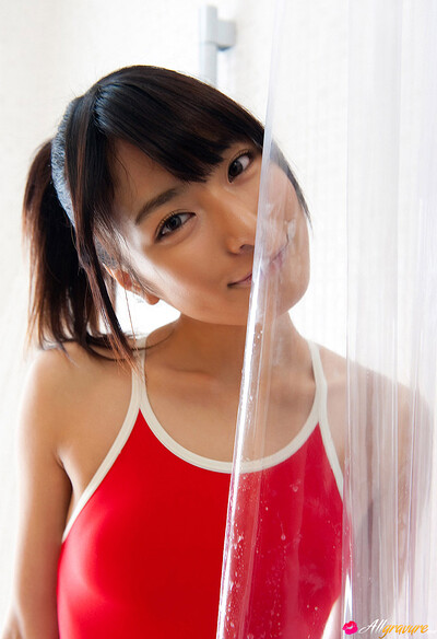 Kana Yume in Red And Wet from All Gravure