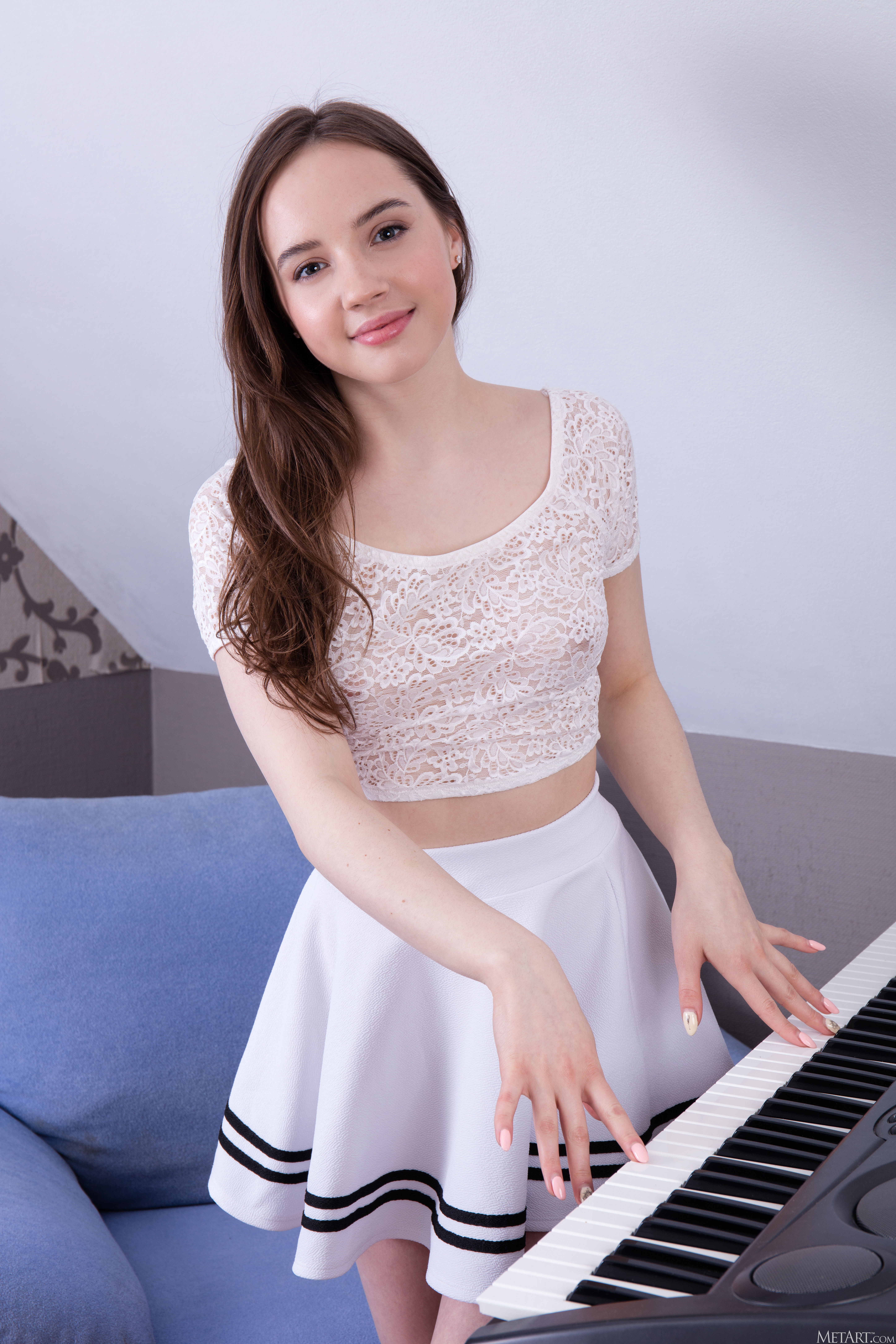 Sabrina Young in Metart set Right Tune