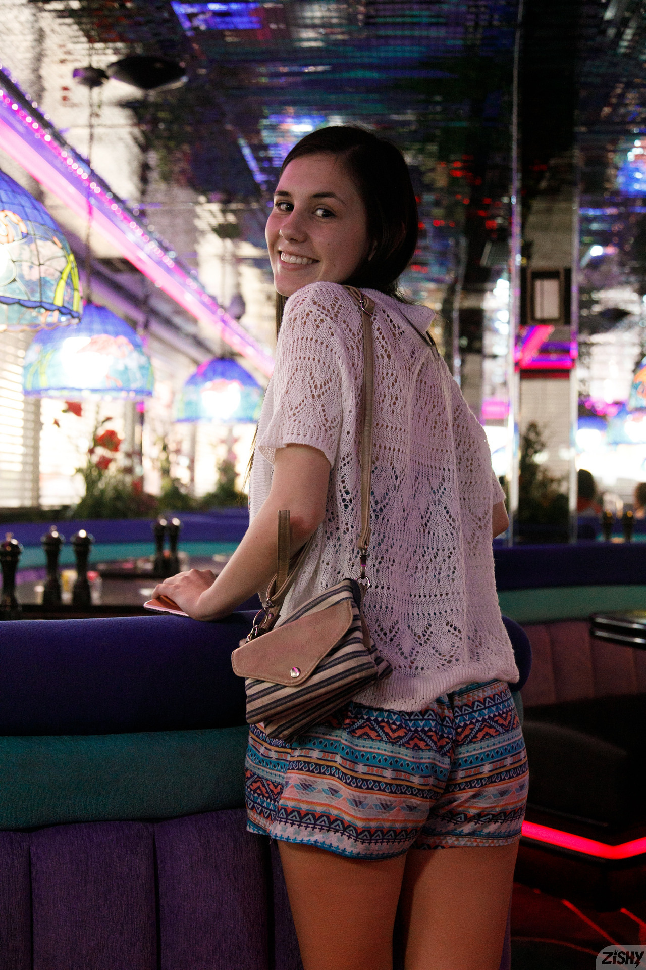 Claire Mandeville in Zishy set Vegas Jobs