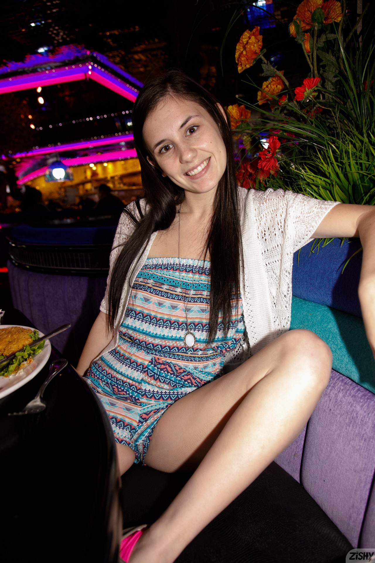 Claire Mandeville in Zishy set Vegas Jobs