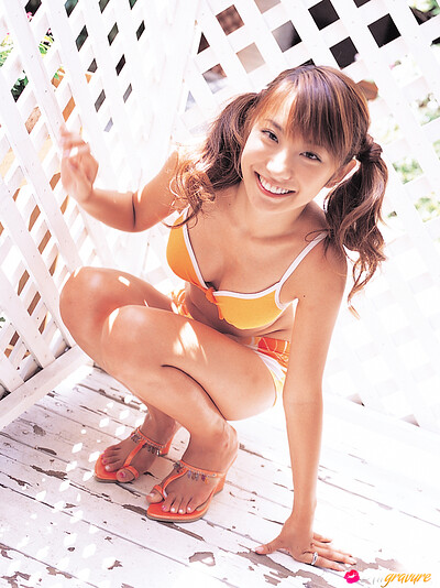 Azusa Yamamoto in Daddys Girl 3 from All Gravure