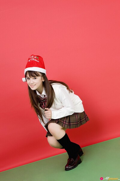 Manami Oku in Holiday Surprise from All Gravure