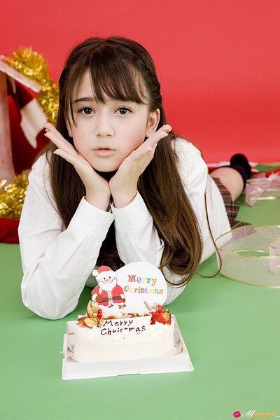 Manami Oku in Holiday Surprise from All Gravure