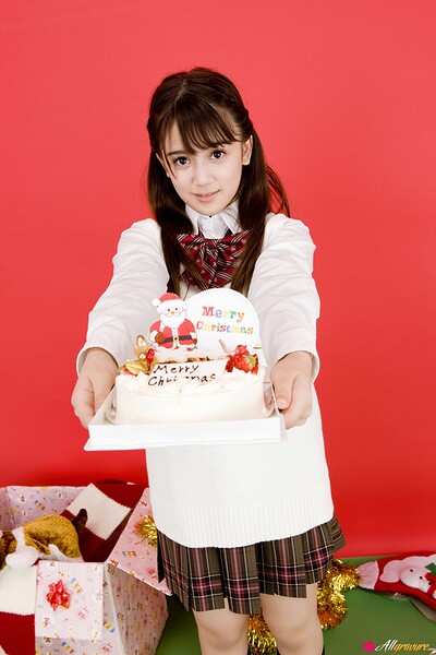Manami Oku in Holiday Surprise from All Gravure