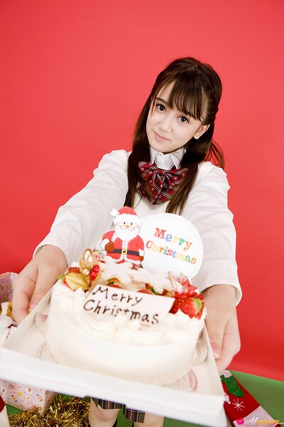 Manami Oku in Holiday Surprise from All Gravure
