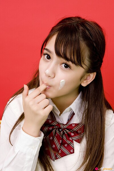 Manami Oku in Holiday Surprise from All Gravure