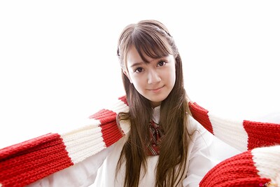 Manami Oku in Holiday Surprise from All Gravure