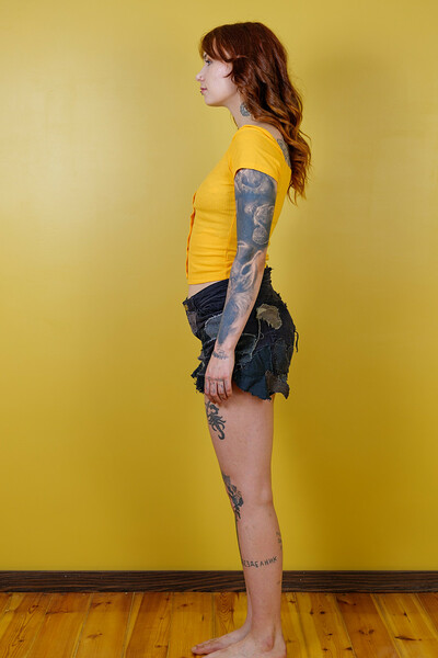 Cherr in Tattooed Young Teen from Test Shoots