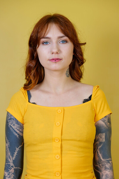 Cherr in Tattooed Young Teen from Test Shoots