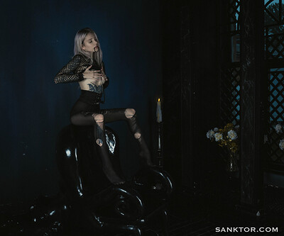Alena in Blonde Witch from Sanktor
