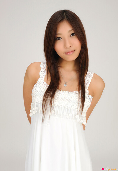 Saeka Tanaka in White Princess from All Gravure