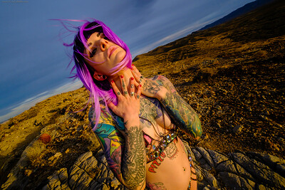 Miss Bat in Wild in the Rocky Valley from Crazy Babe