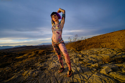 Miss Bat in Wild in the Rocky Valley from Crazy Babe