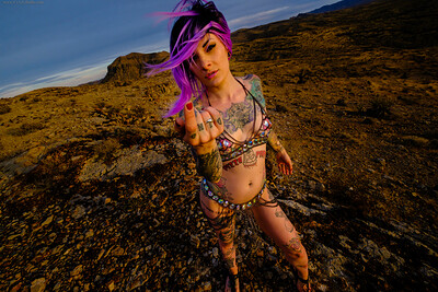 Miss Bat in Wild in the Rocky Valley from Crazy Babe