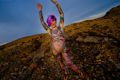 Miss Bat in Wild in the Rocky Valley from Crazy Babe