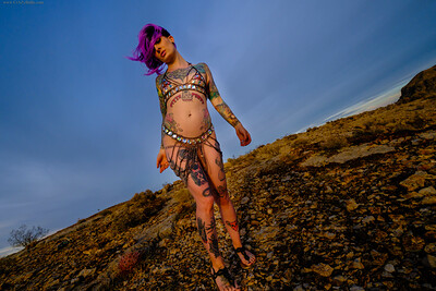Miss Bat in Wild in the Rocky Valley from Crazy Babe