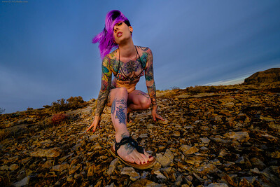 Miss Bat in Wild in the Rocky Valley from Crazy Babe