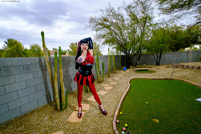 Maya Sinstress in Devilish Cheerleader from Crazy Babe