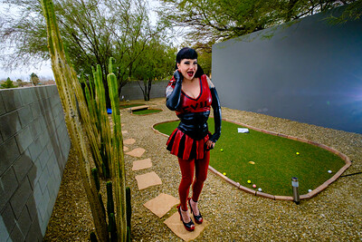 Maya Sinstress in Devilish Cheerleader from Crazy Babe