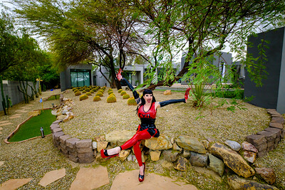 Maya Sinstress in Devilish Cheerleader from Crazy Babe