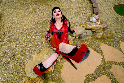 Maya Sinstress in Devilish Cheerleader from Crazy Babe
