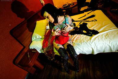 Miss Bat in The Boss from Crazy Babe