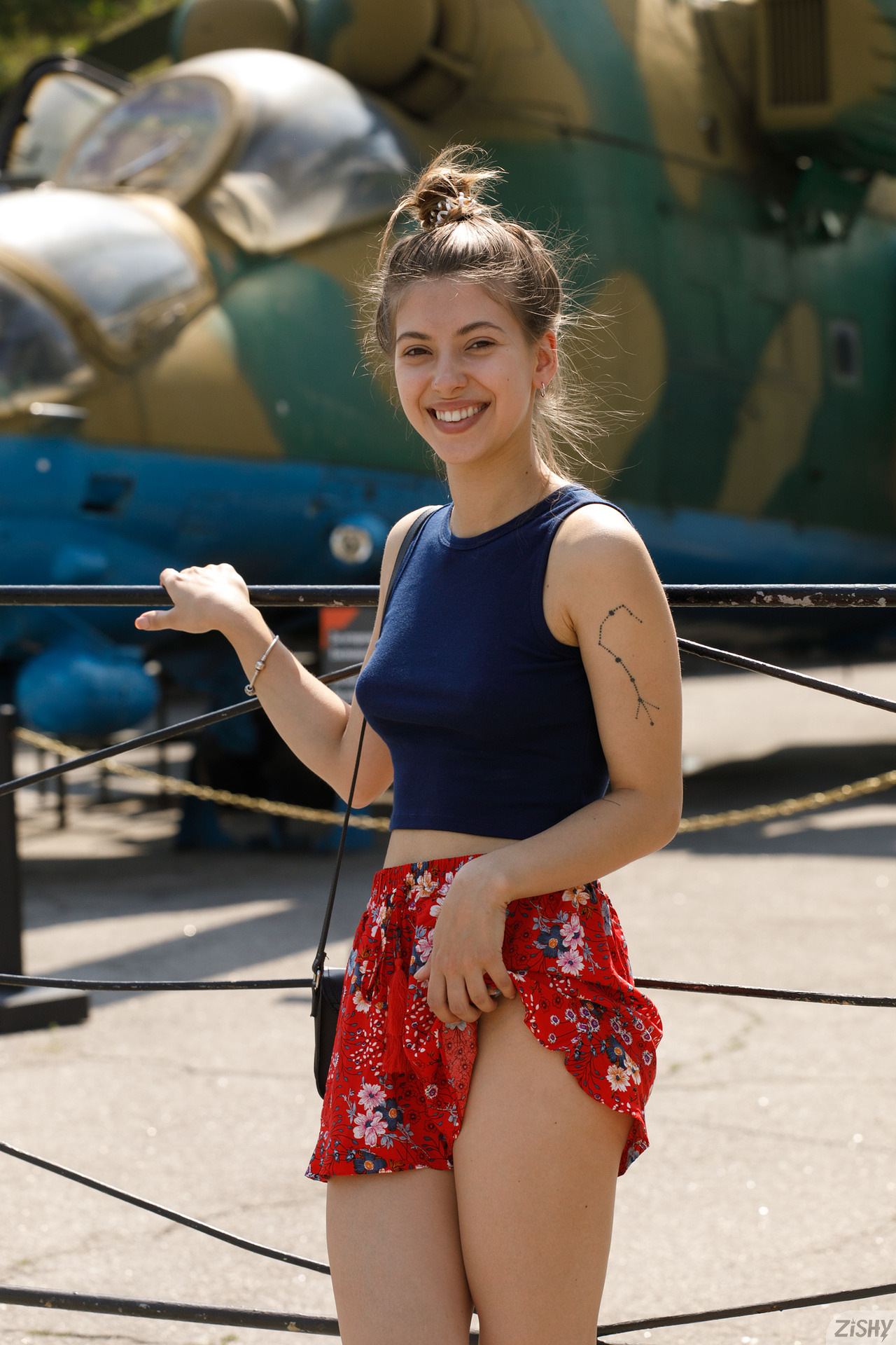 Marcela Gaona in Zishy set Motherland Monuments