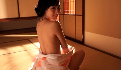 Yuri Hamada in Enticing Asian Model Yuri Hamada Poses In The Bedroom from Elite Babes