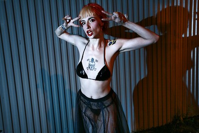 Mayhem in Nude in the Hood from Crazy Babe