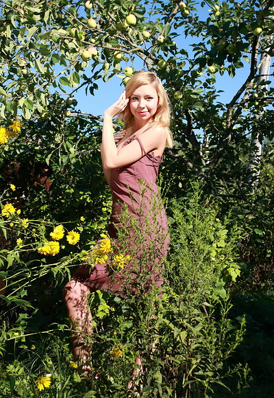 Kimberly in Under The Apple Tree from Stunning 18